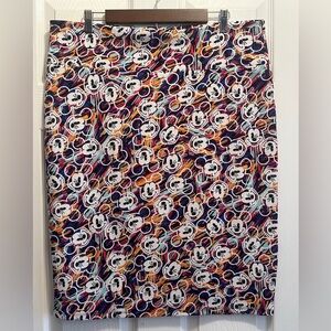 LuLaRoe Disney Mickey Mouse Skirt